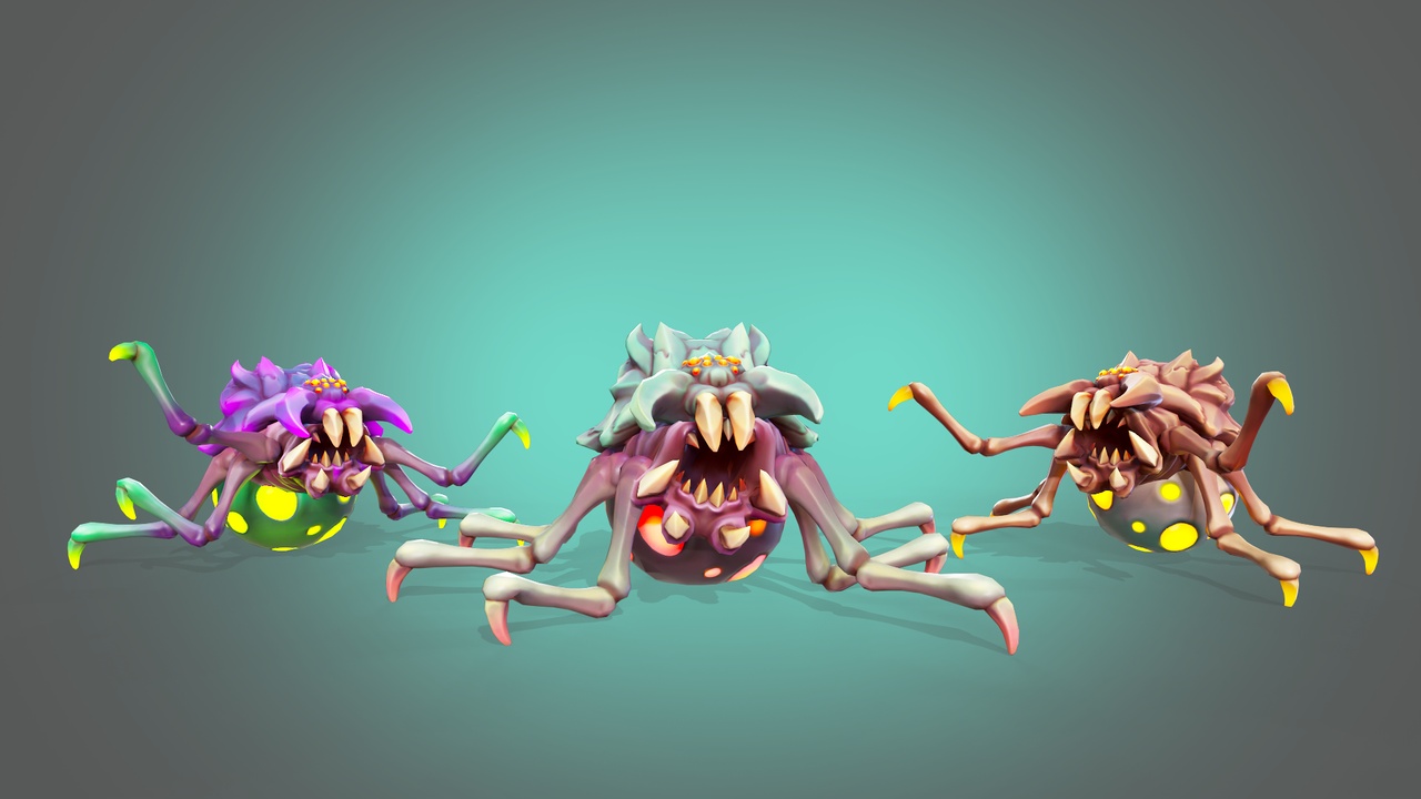 Media 1 for listing Stylized Spider