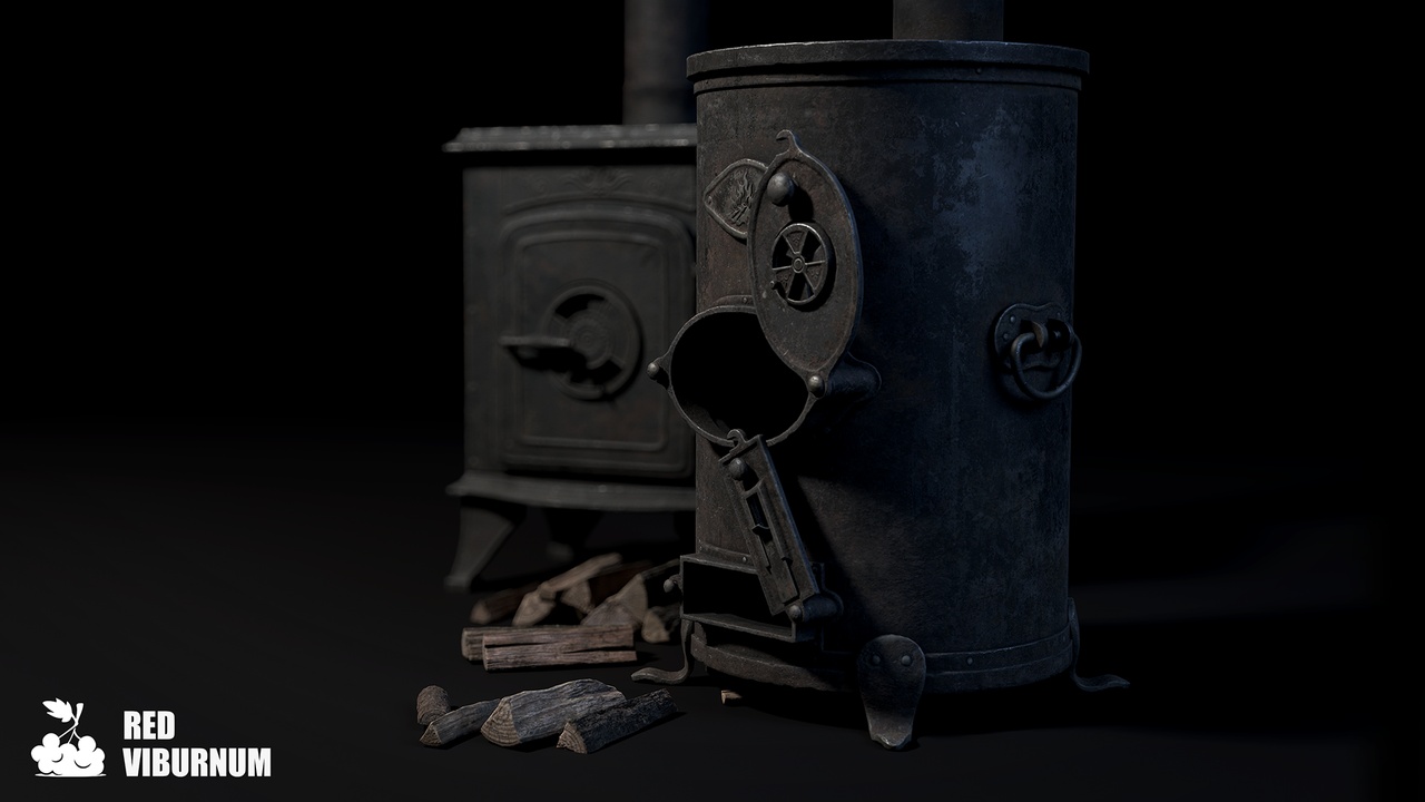Media 1 for listing Stoves Props – Game Ready Asset Pack