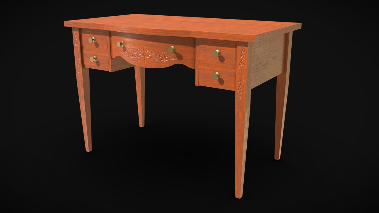 Media 1 for listing Victorian Office Desk