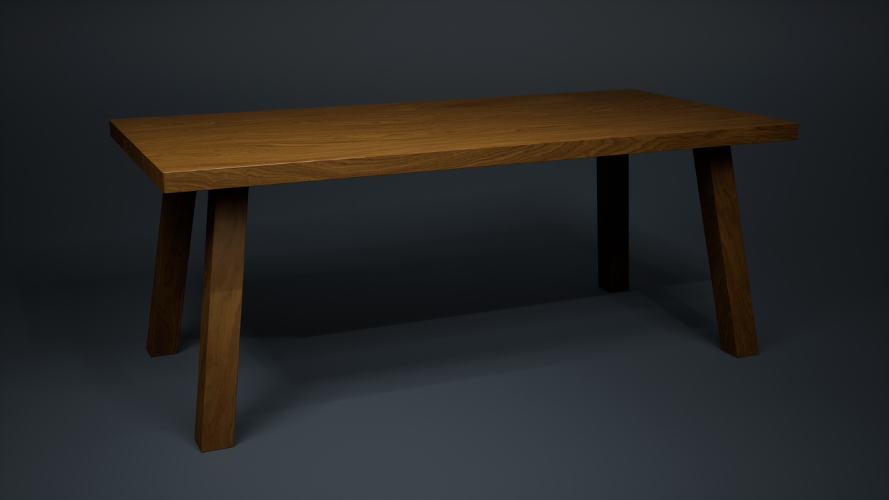 Media 1 for listing Modern Wooden Table