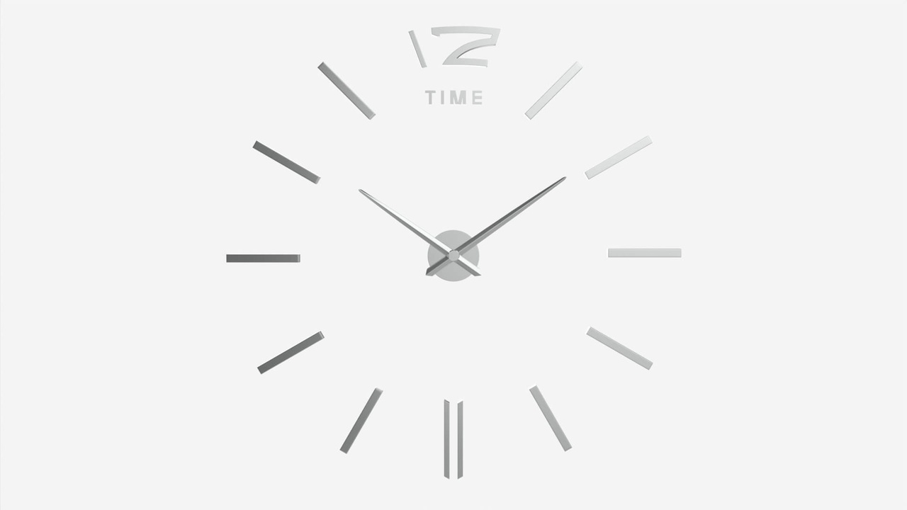 Media 1 for listing Modern Minimalist Large Wall Clock 3D Model