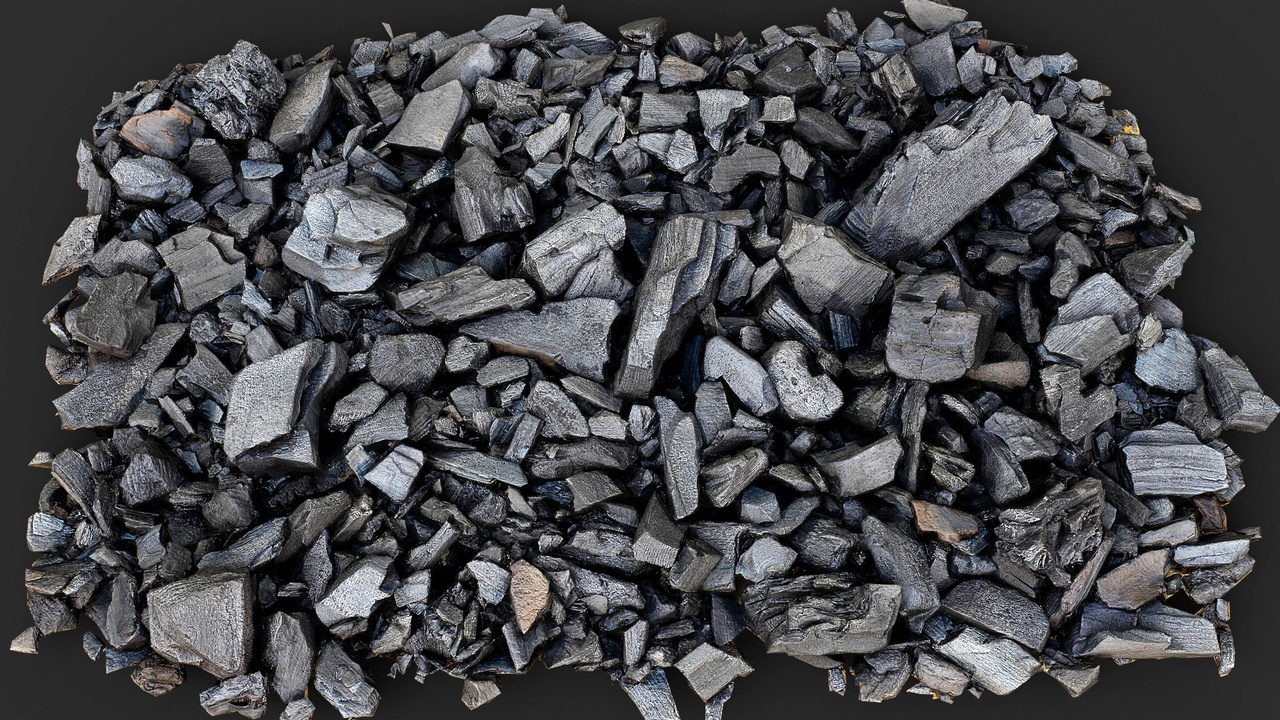 Media 1 for listing burned ground coal debris patch pt1 PBR photogrammetry