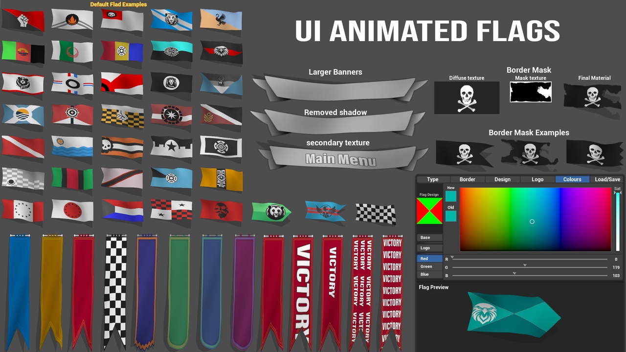 Media 1 for listing UI Animated Flags