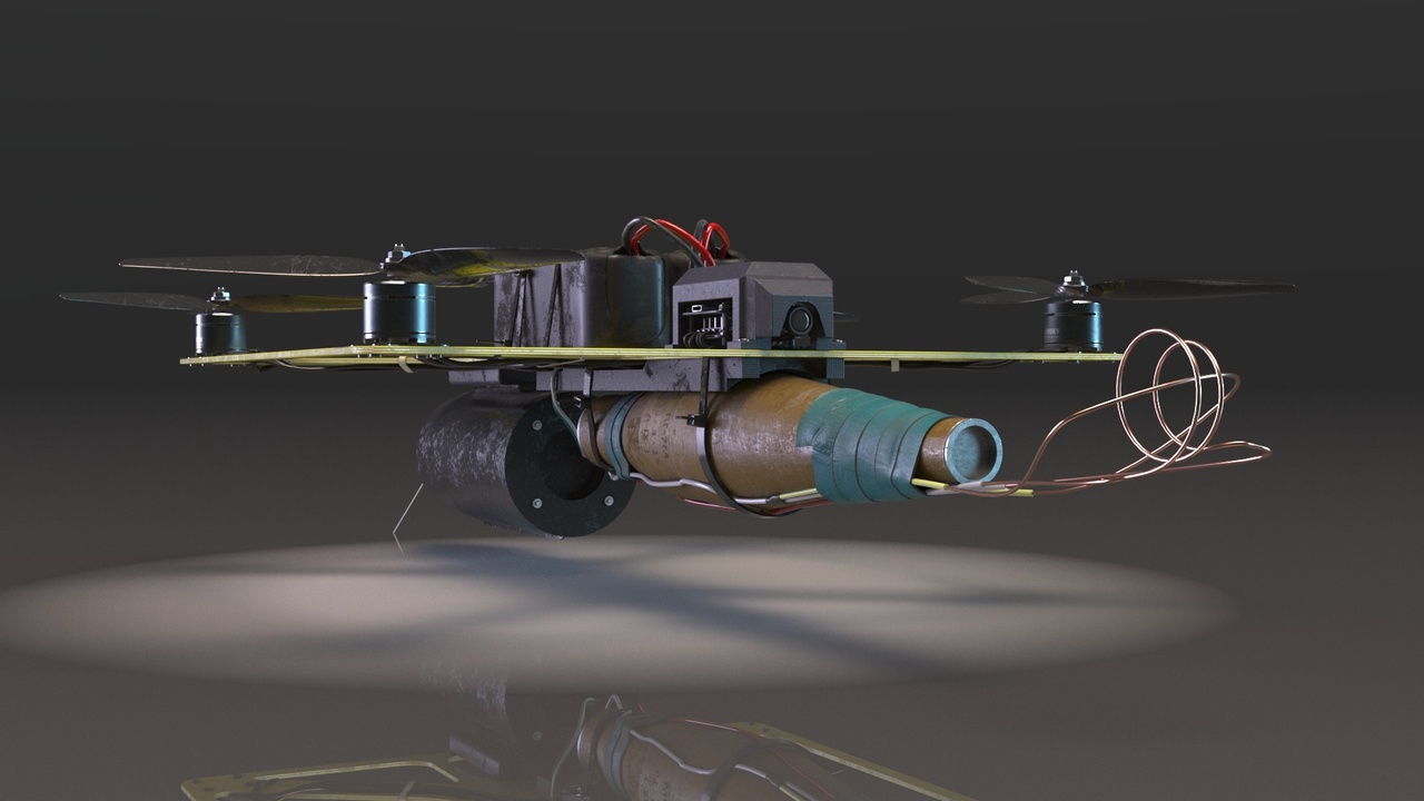Media 1 for listing Fiber Optic FPV Drone
