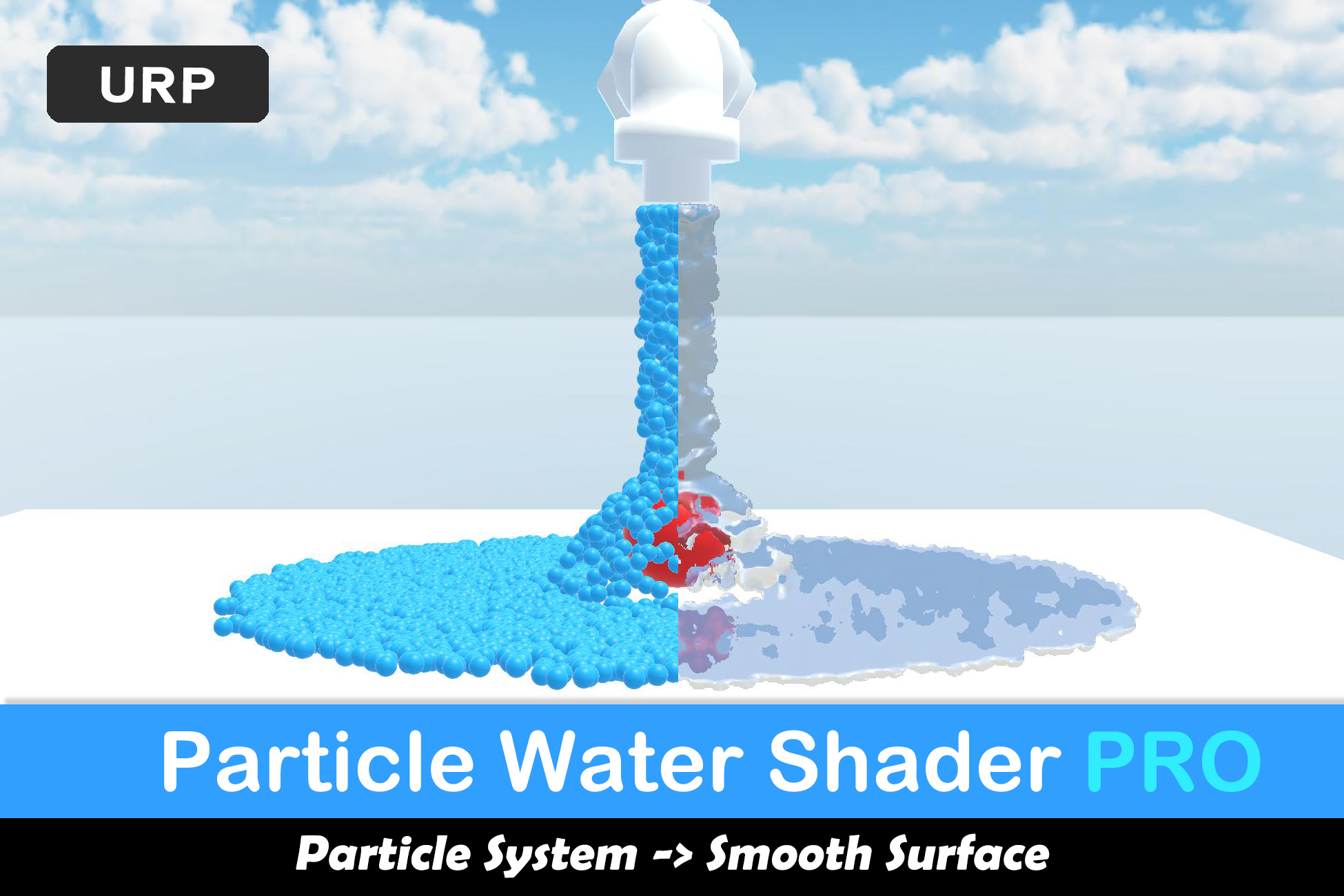 Particle Water Shader URP Pro 2024 | Fab