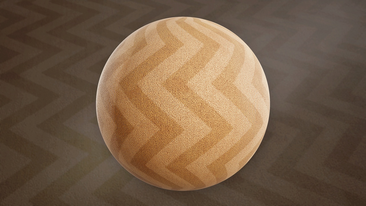 Media 1 for listing Stylized Patterned Carpet 05A - Material