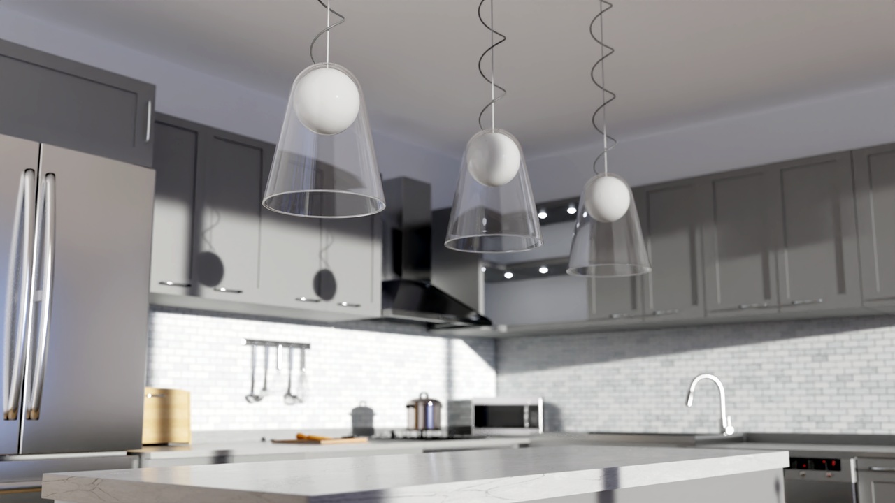 Media 1 for listing Modern Hanging Designer Light 3D model