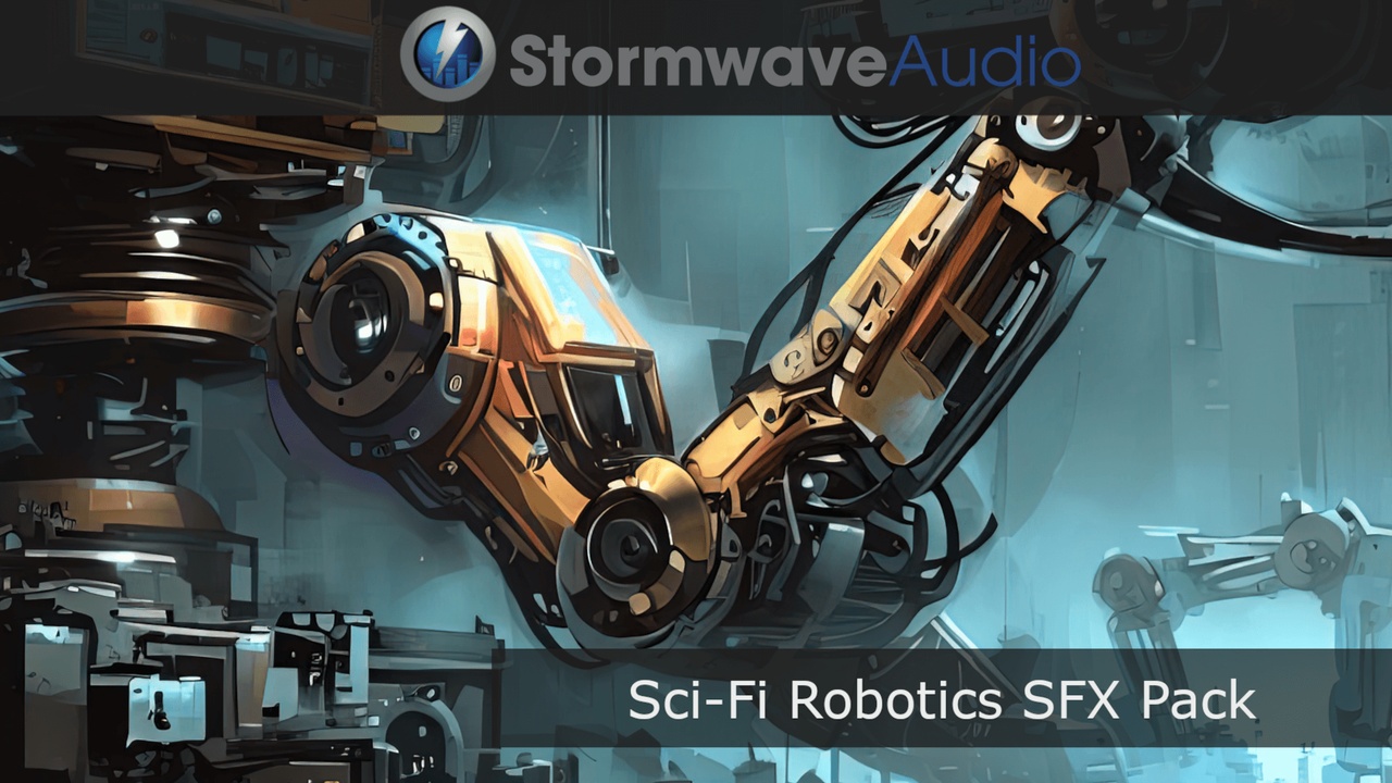 Media 1 for listing Sci-Fi Robotics Sound Effects Pack
