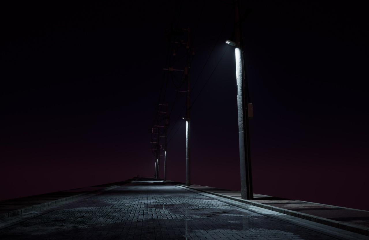 Media 1 for listing Utility Poles - Instanceable WPO Wires - Street Light