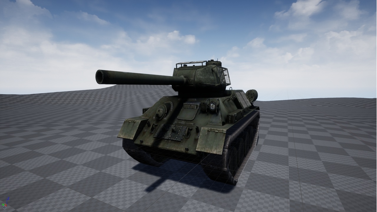 Media 1 for listing Drivable T34 Tank
