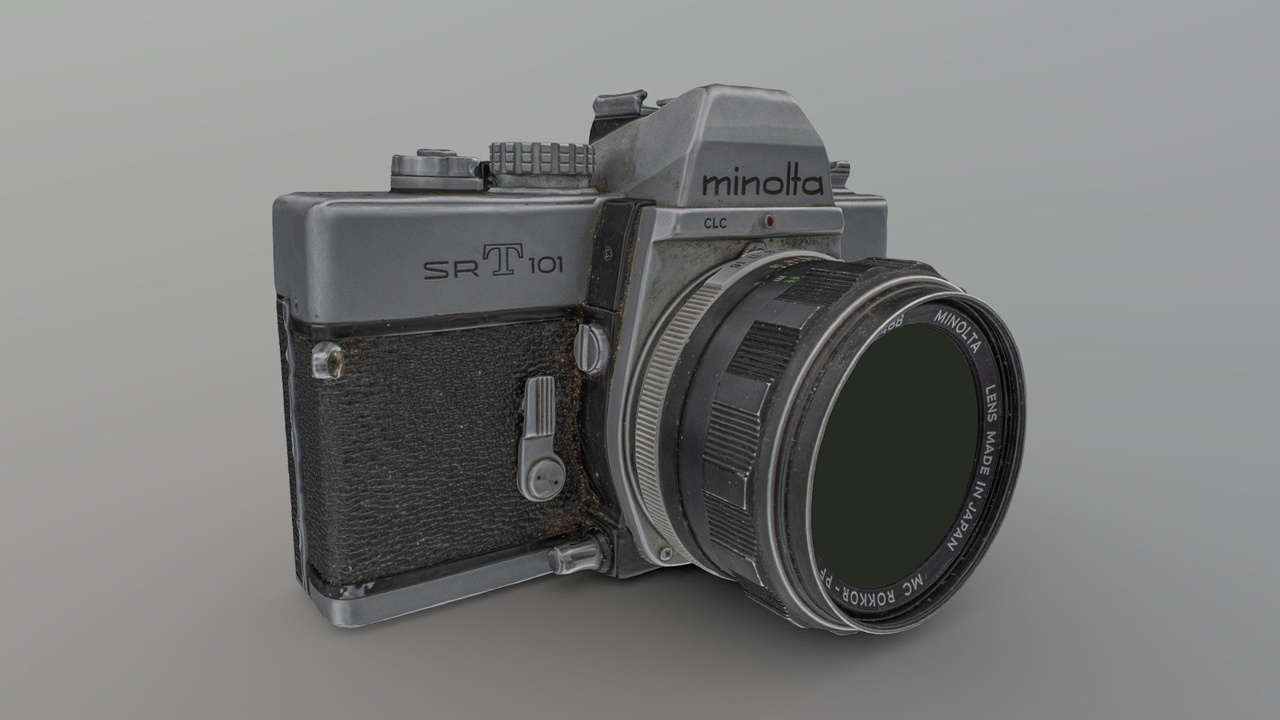 Minolta SRT 101 - photogrammetry | Fab