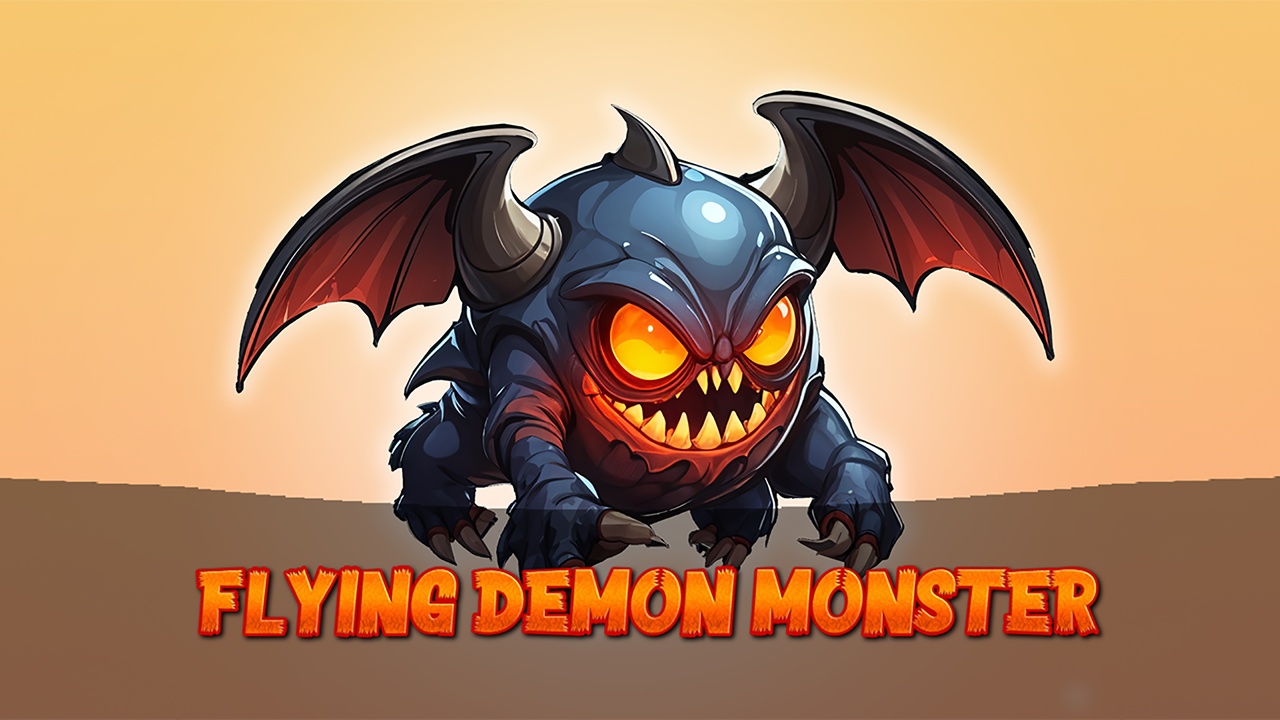 Media 1 for listing Flying Demon Monster - 2D Animated Character (Spriter)