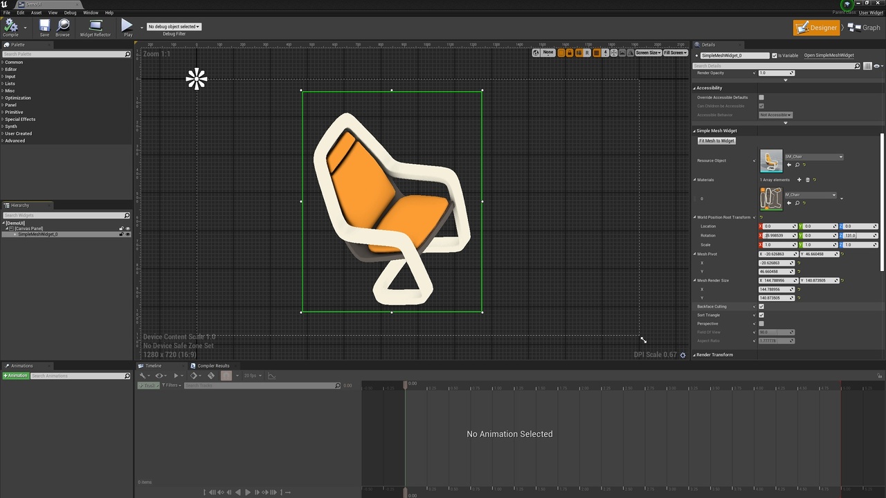 Media 1 for listing Simple Mesh Widget