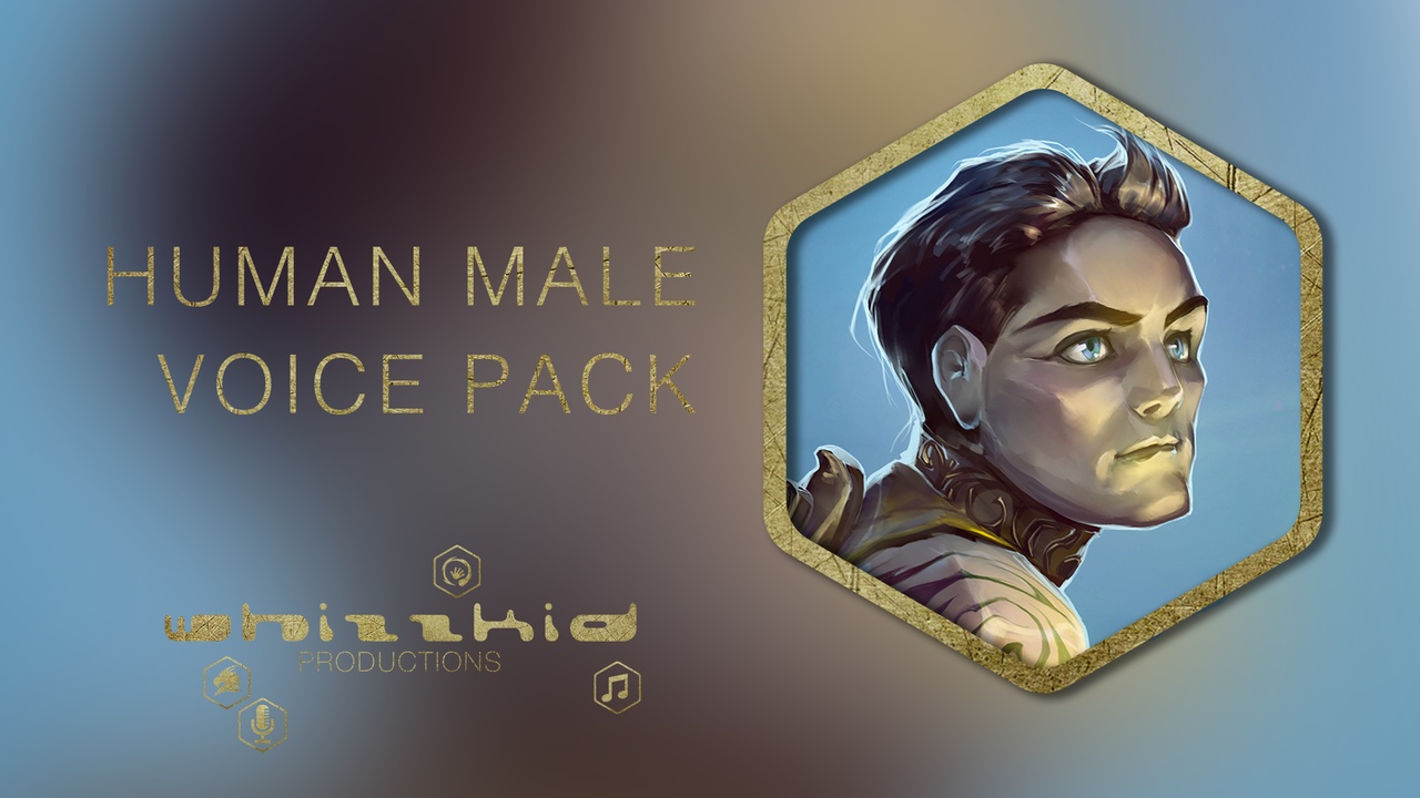 Media 1 for listing Human Male Voice Pack