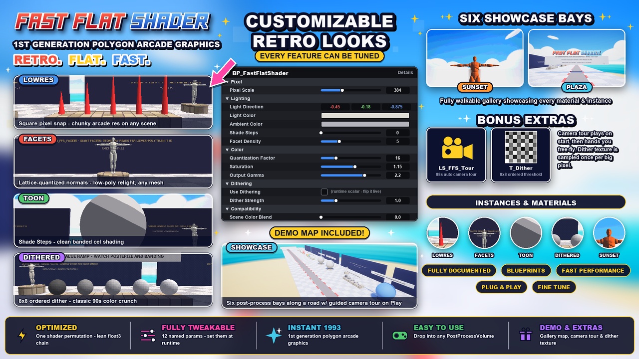 Media 1 for listing Fast Flat Shader