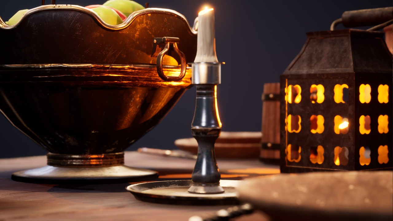 Media 1 for listing Medieval Tavern Props VOL.1