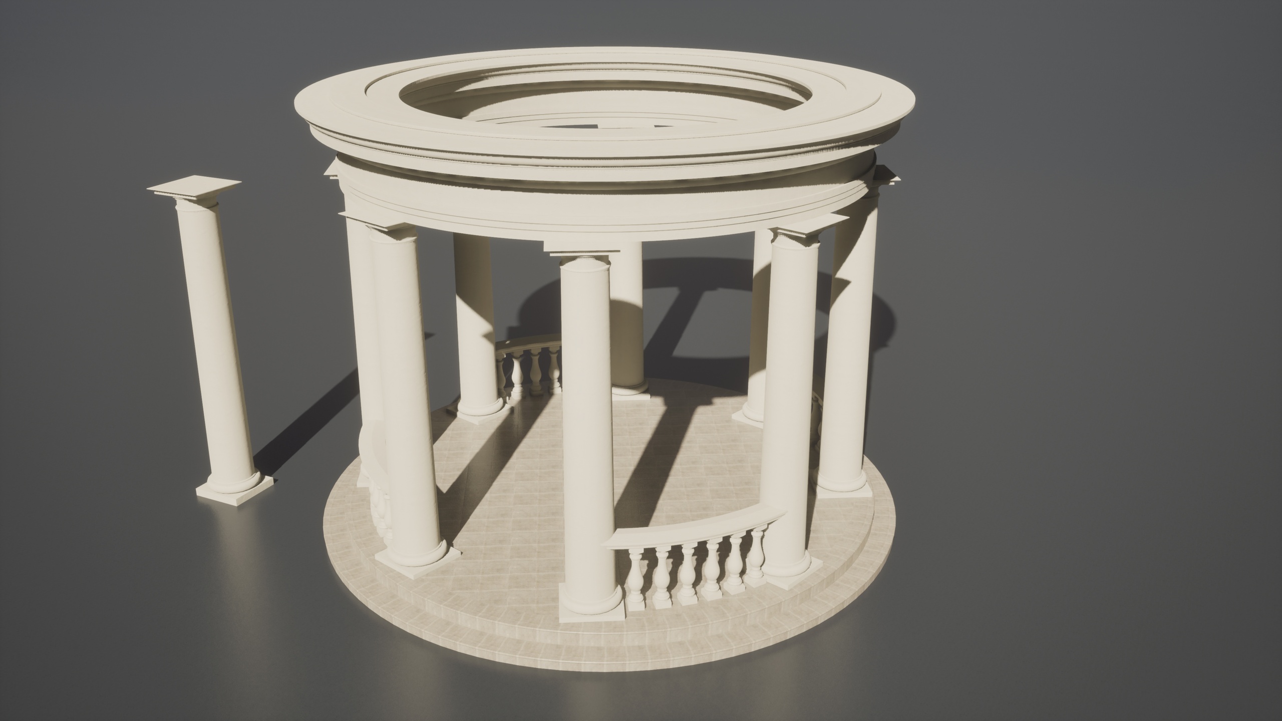 Media 1 for listing Classical Circular Pavilion (A)