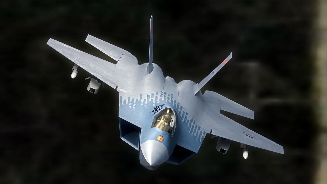Media 1 for listing MMU Kaan P2 with Cocpit - Rigged-Changaeble Texts/Decals