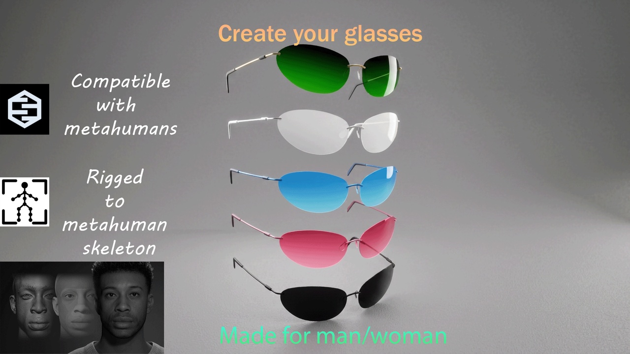 Media 1 for listing Glasses Pack 2