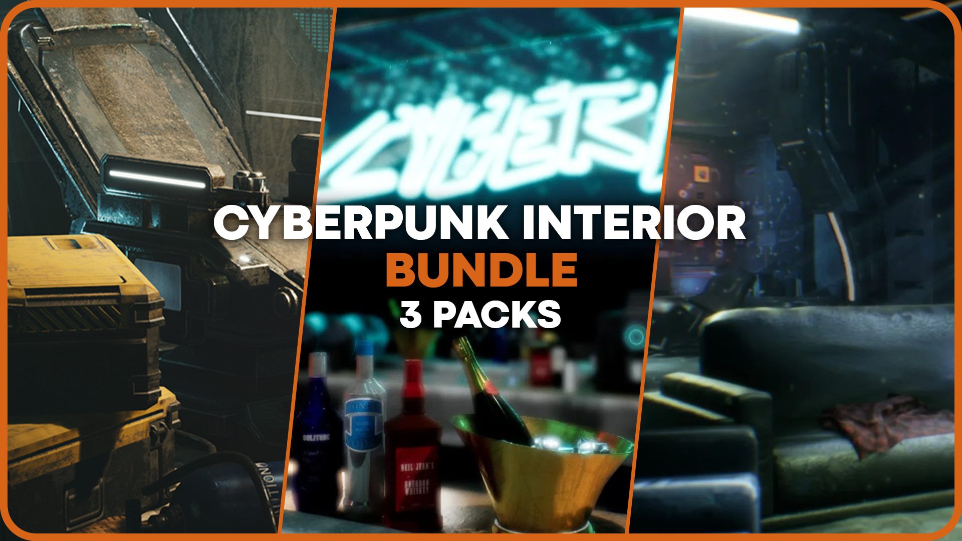 Cyberpunk Interior Bundle ( Cyberpunk Cyberpunk Bundle Bundle ...