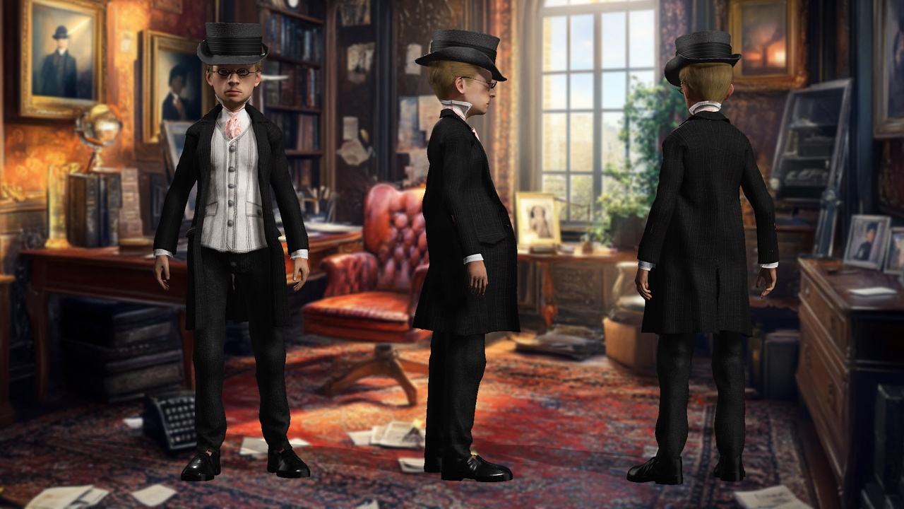 Media 1 for listing Toon Sherlock Holmes Moriarty