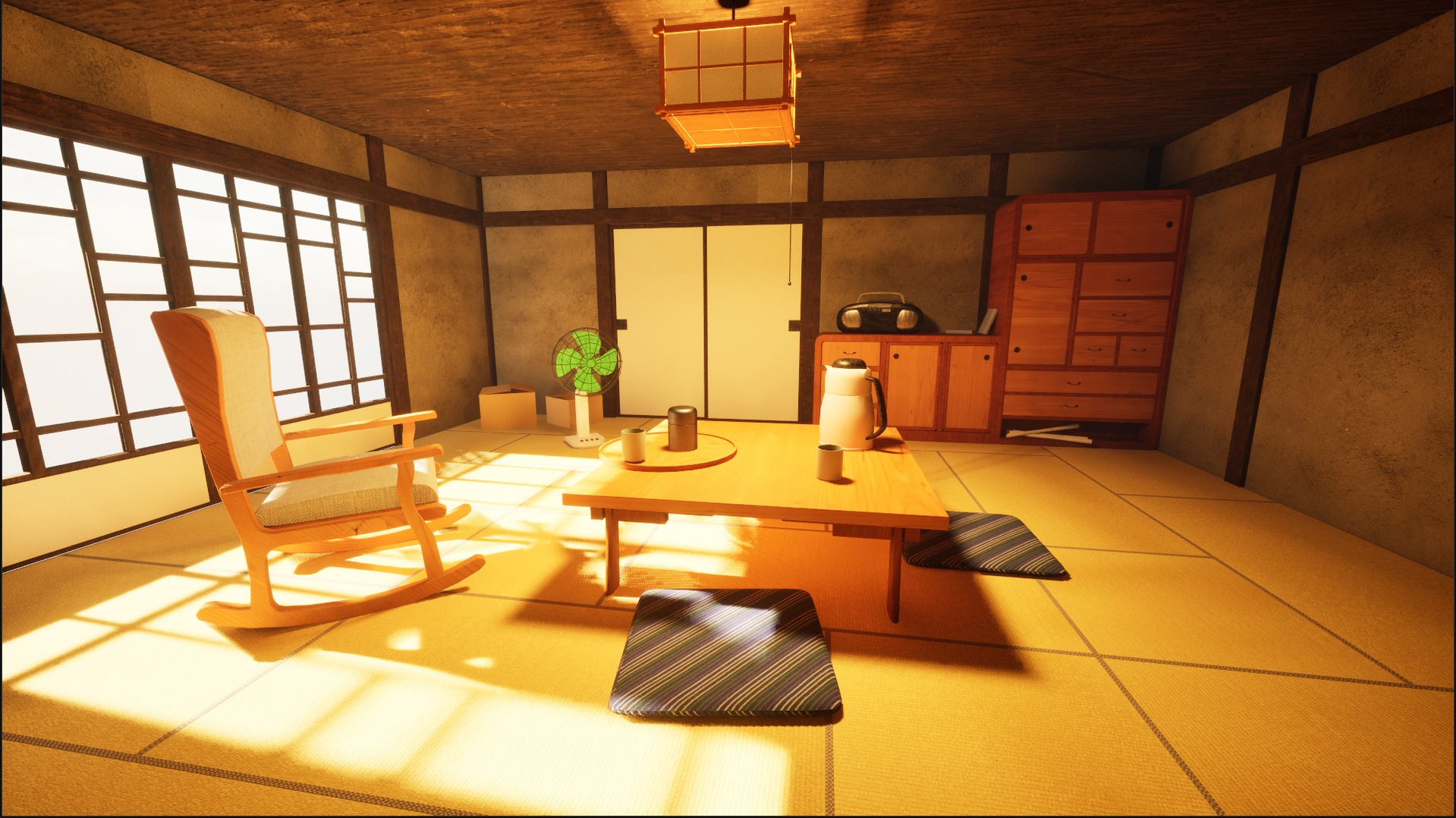 Media 1 for listing Retro Japanese Tatami Room