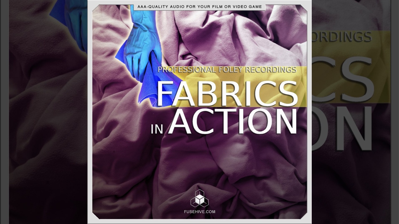 Fabrics Foley | Rustling Sound Effects Cotton Bedding Sheets Clothes ...