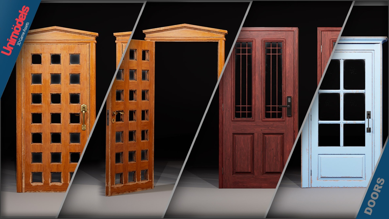 Media 1 for listing Doors Vol. 5 – Modular Interactive Door System