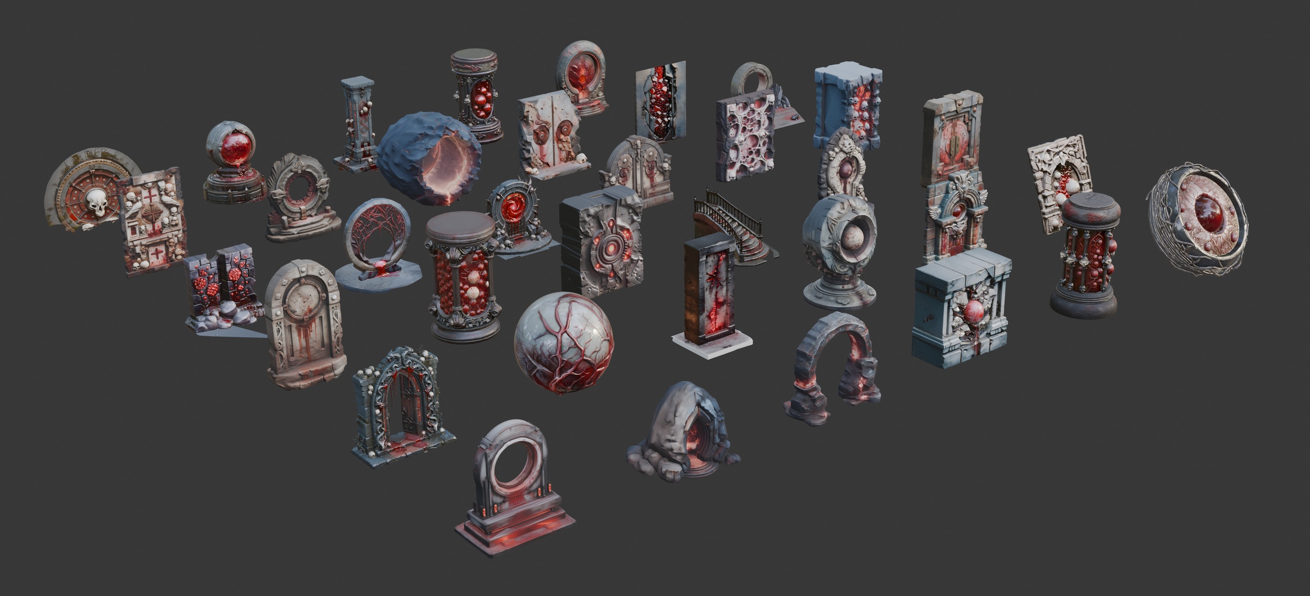 Media 1 for listing Blood Realm Props Set 3