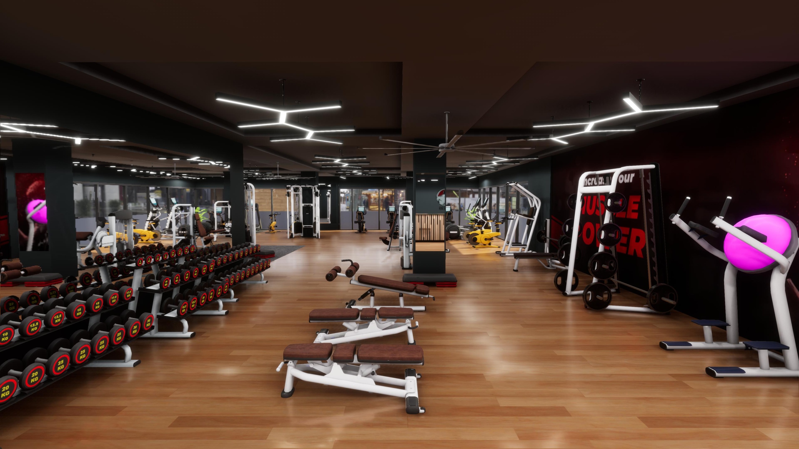 商品 Gym Interior 的媒体 1