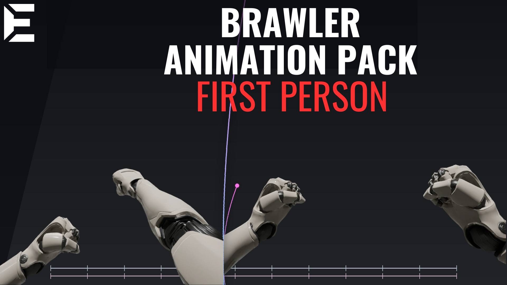 First Person Brawler Animation Pack | Game Ready | Modular | Fab
