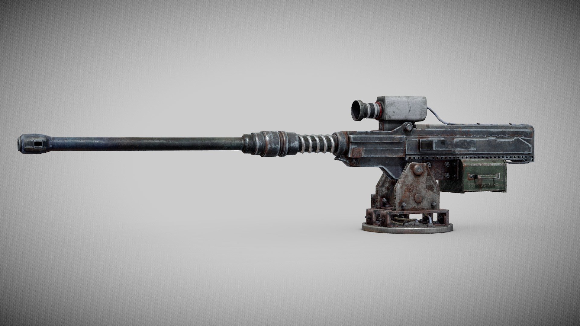 Sniper Turrent Gun Rifle | Fab