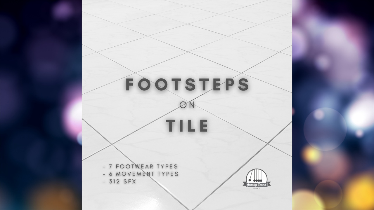 Media 1 for listing Footsteps on Tile