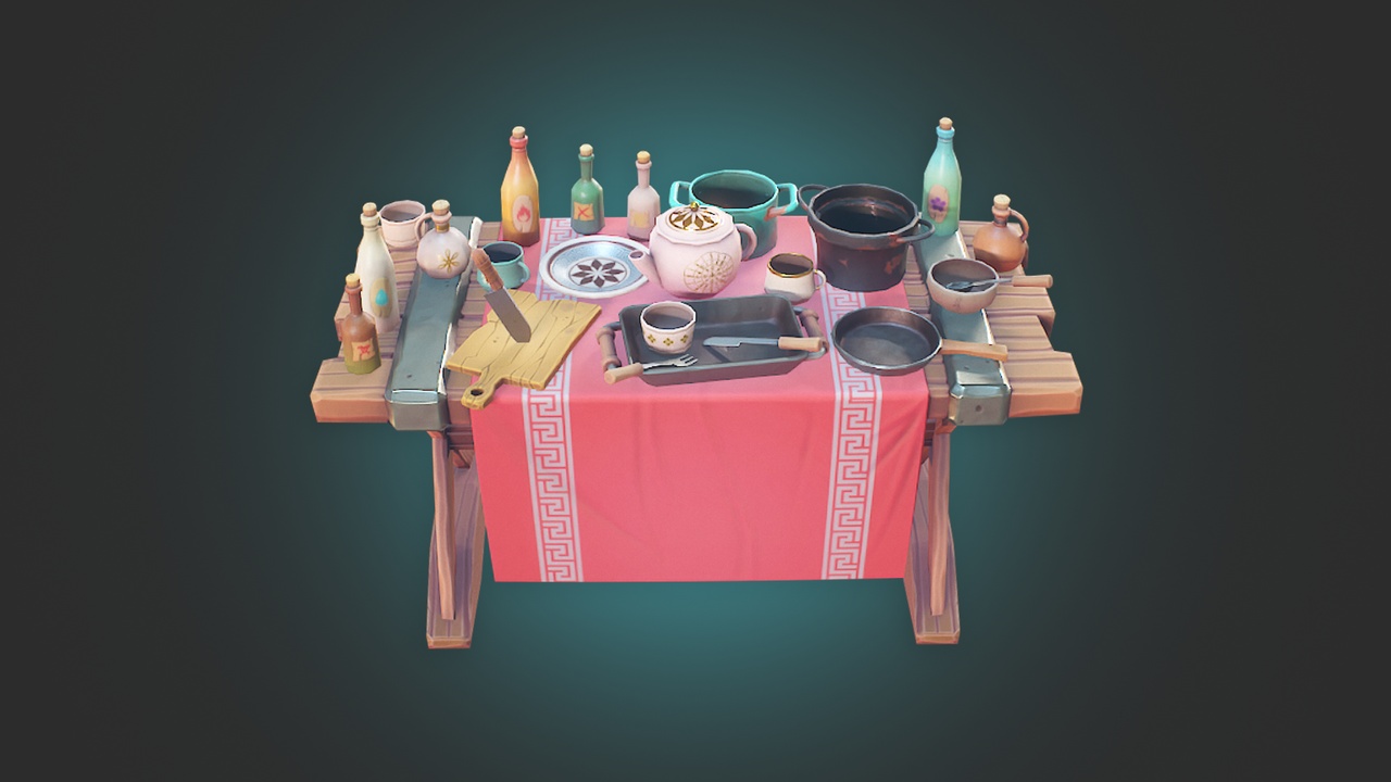 Media 1 for listing Stylized Cookware