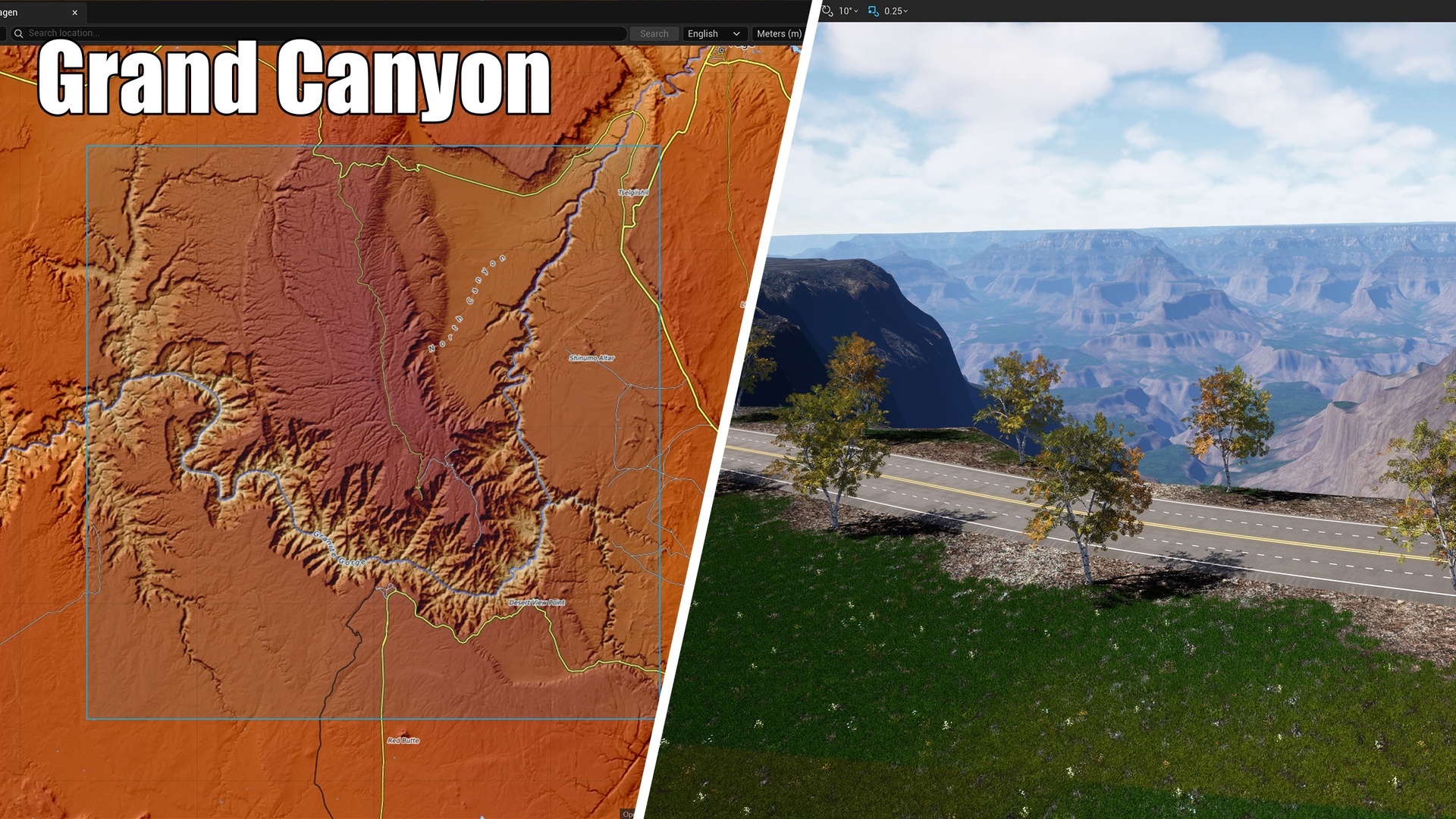 Media 1 for listing GeoTerragen — Draw a rectangle, get real terrain