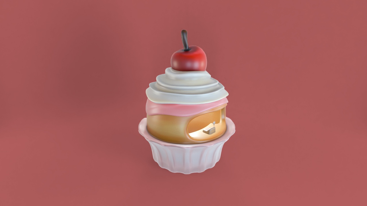 Média 1 pour l'article Cup Cake Market Stall Kiosk