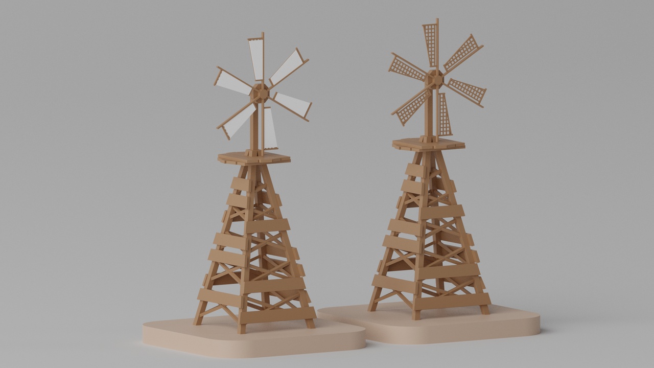 Media 1 for listing Cartoon Windmill