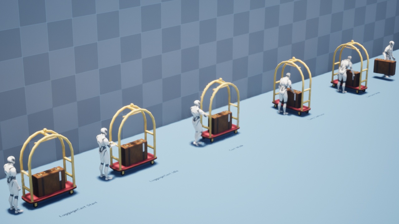 Media 1 for listing Hotel Staff Animation