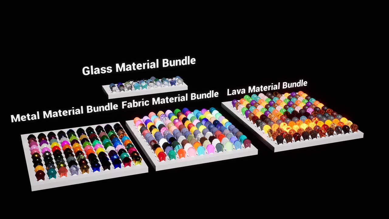 374 Pcs Materials IN 1 Mega Material Pack | Fab
