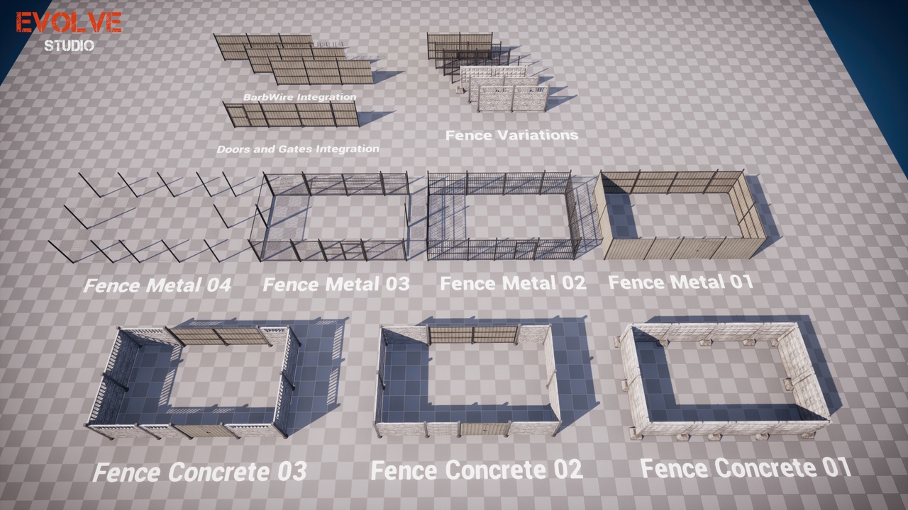 Media 1 for listing Fence Constructor Blueprint