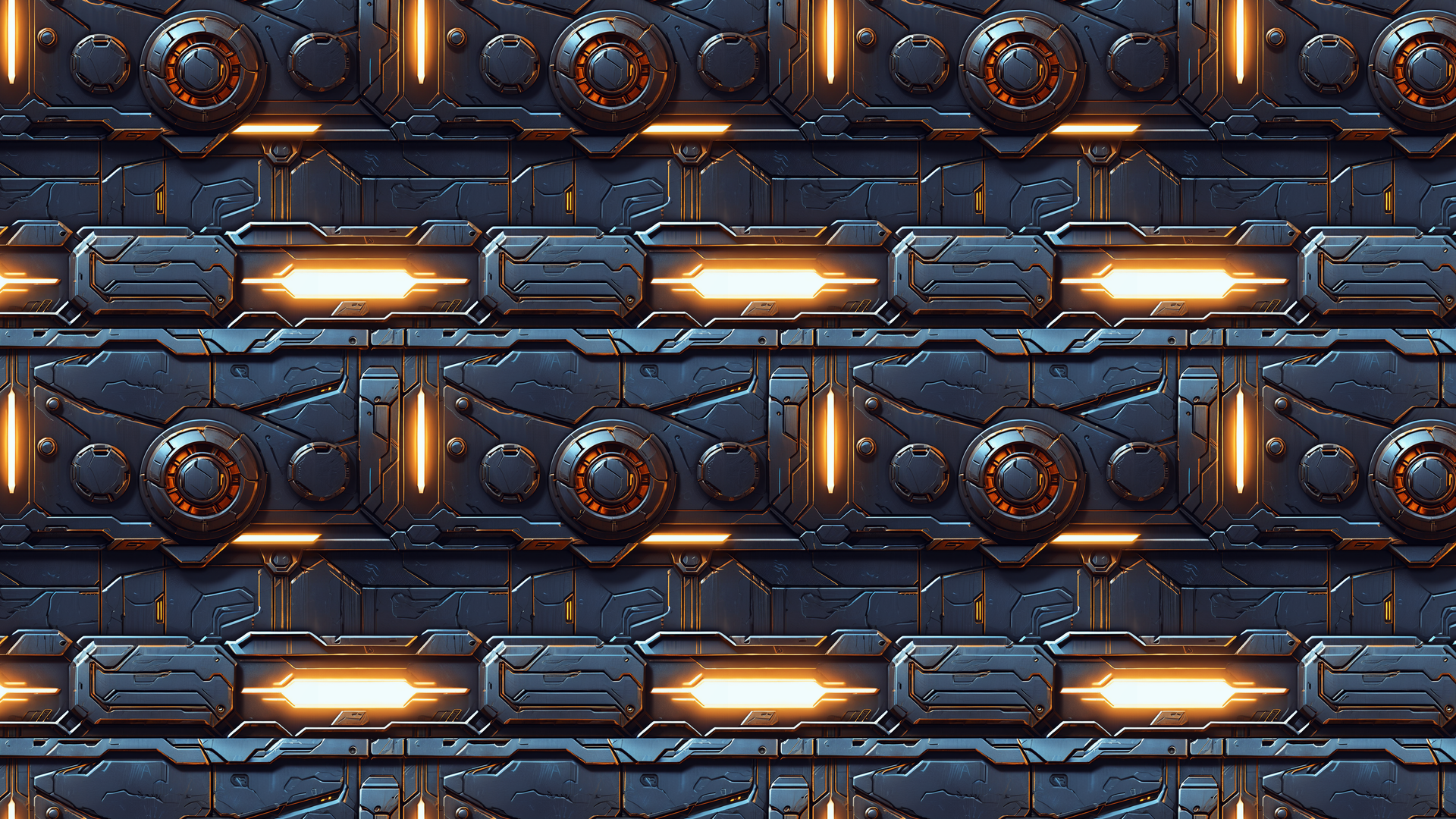 Alien Metal Panel Material Pack | Fab