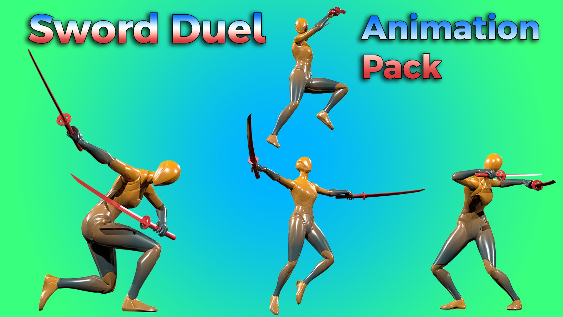 Stylized Sword Duel Animation Pack | Fab