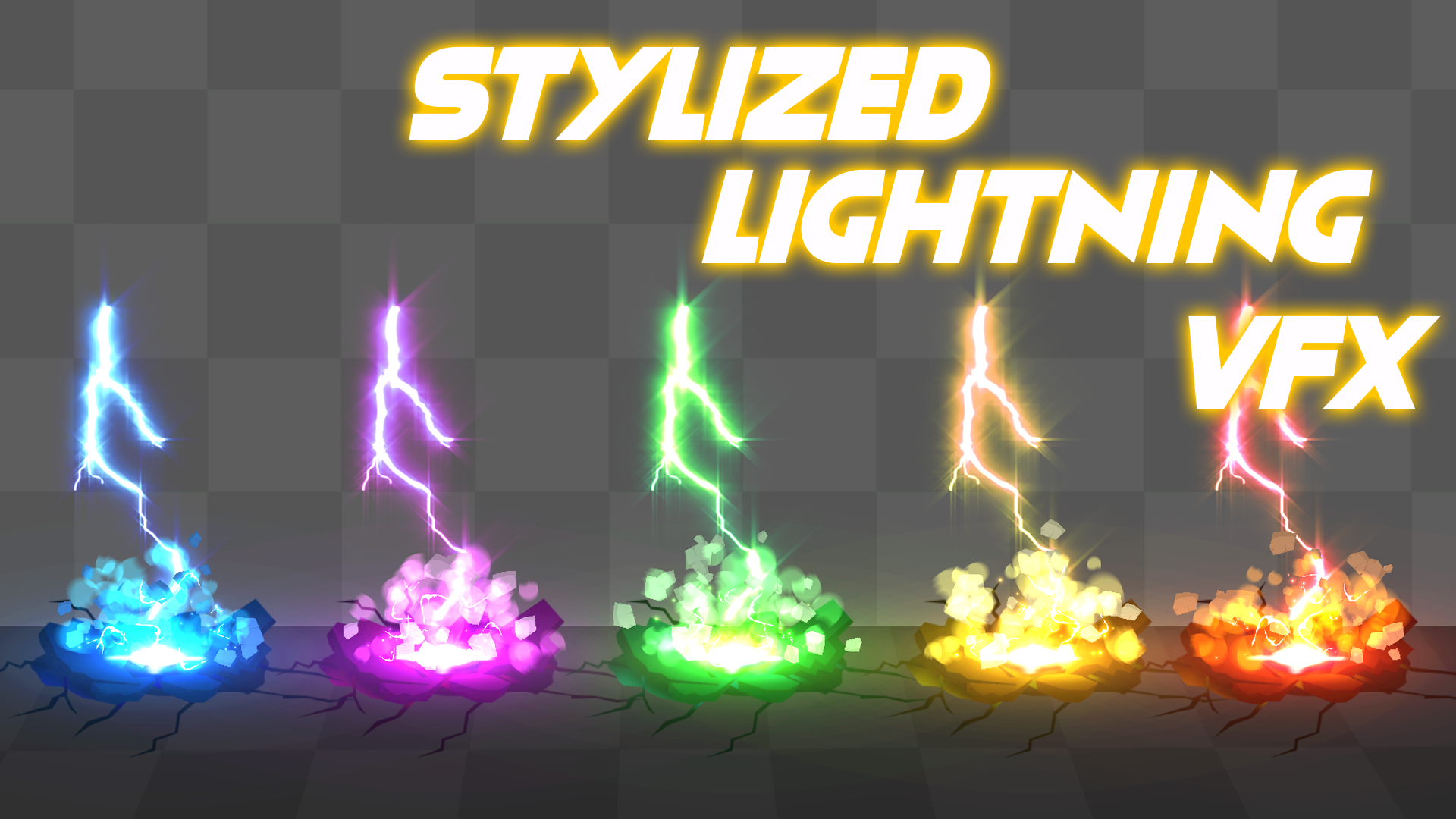 Stylized Lightning VFX | Fab