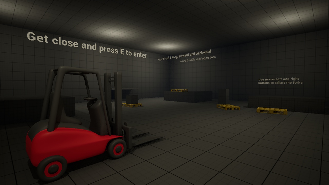 Media 1 for listing Simple Driveable Forklift