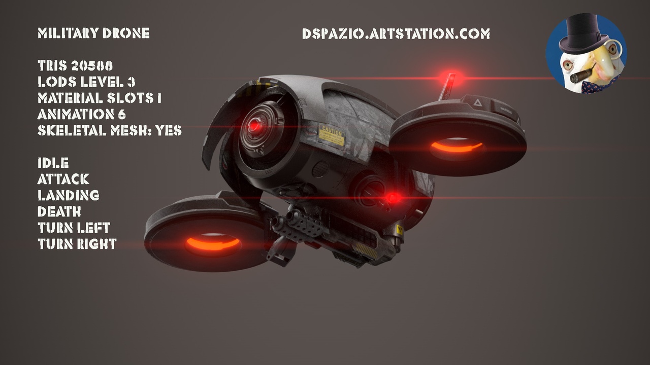 Media 1 for listing Military Drone