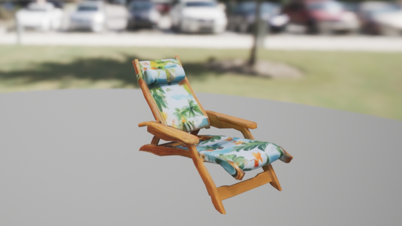Media 1 for listing Stylized Beach Chair