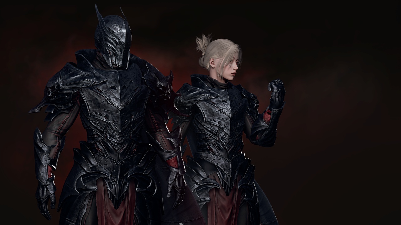 Media 1 for listing Death Knight - RPG Dark Fantasy Modular Female and Male Characters