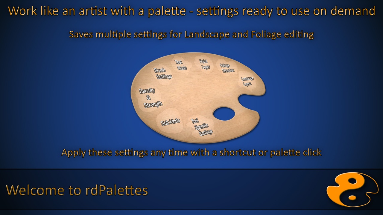 Media 1 for listing rdPalettes (rd Tools Pro)