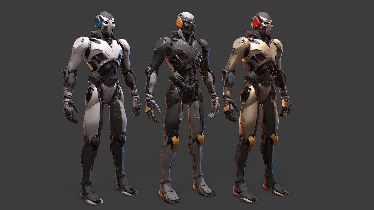 Media 1 for listing Sci-Fi Robot Character Pack