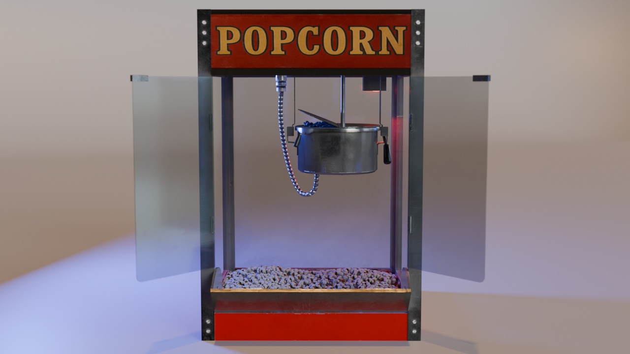 Popcorn Rising Animated Classic Popcorn Machine 🍿 | Fab